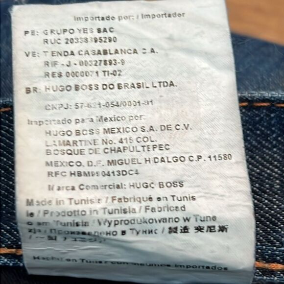 Hugo BossβOrange Tag Embroidered RN 73816 32 - Picture 15 of 15